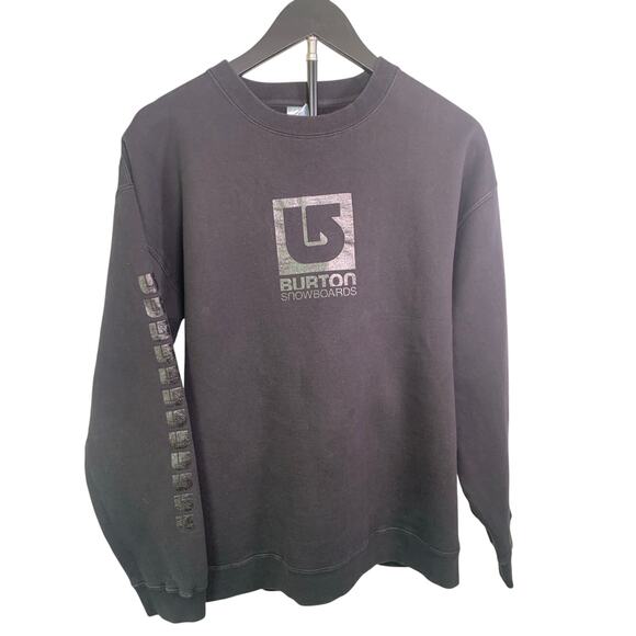 Burton Snowboards Sweater – Men’s Large – Black – Great Condition - Picture 1 of 5